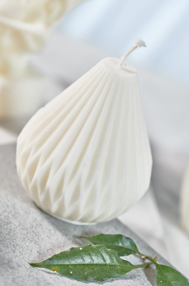 Lantern Candle Small: Handmade small lantern candle with geometric design, eco-friendly wax, perfect for minimalist and luxury home décor styling.